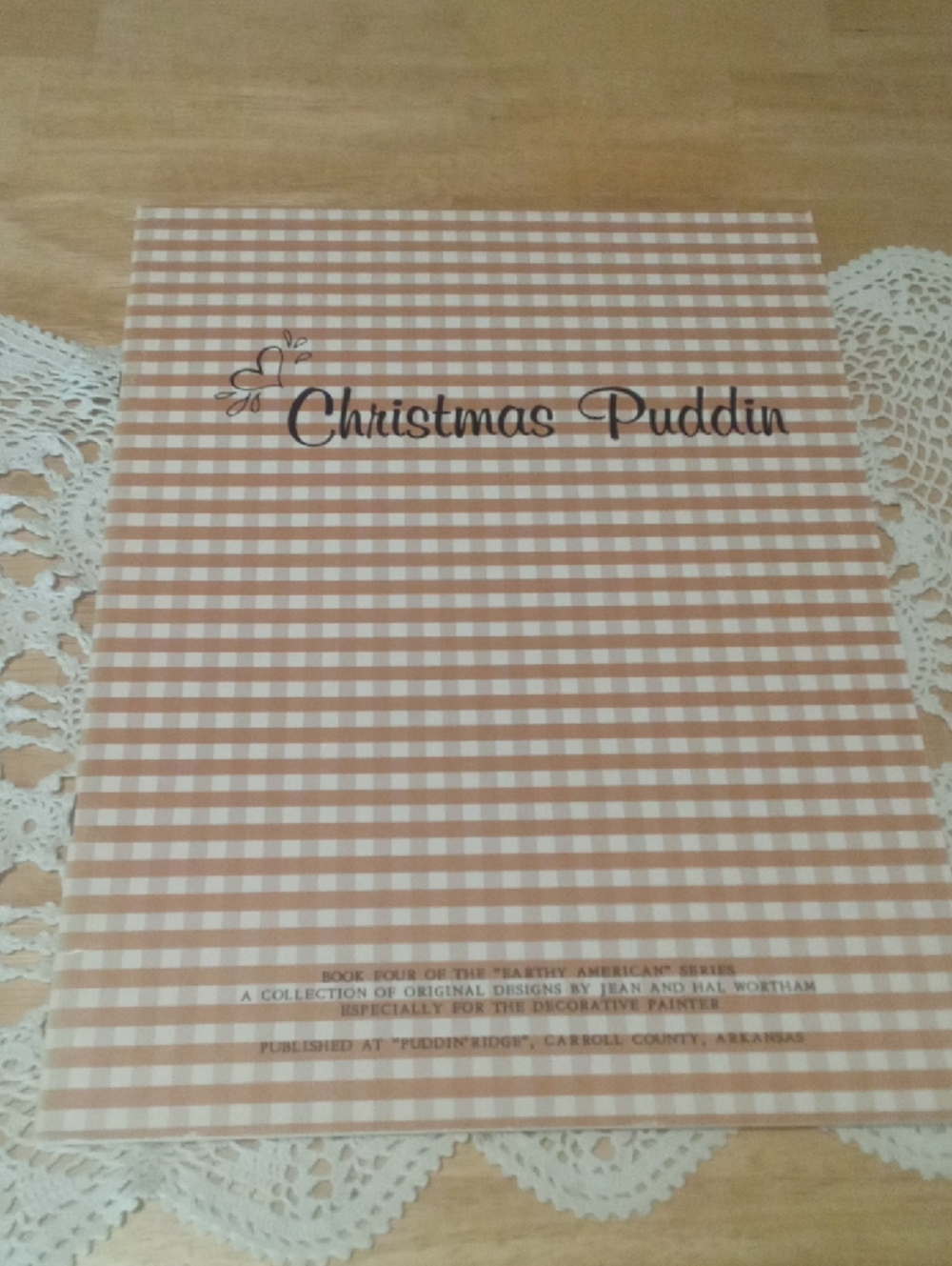 Vintage Christmas Puddin Decorative Painting Booklet, Earthy American Series